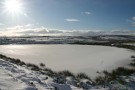Frozen Tarn On Ilkley Moor